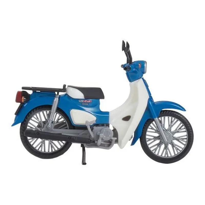 Bandai Gashapon Original Anime Figure Simulation Motorcycle Super Cub 50 Model Toys Home Desktop Ornaments Collectible Gift