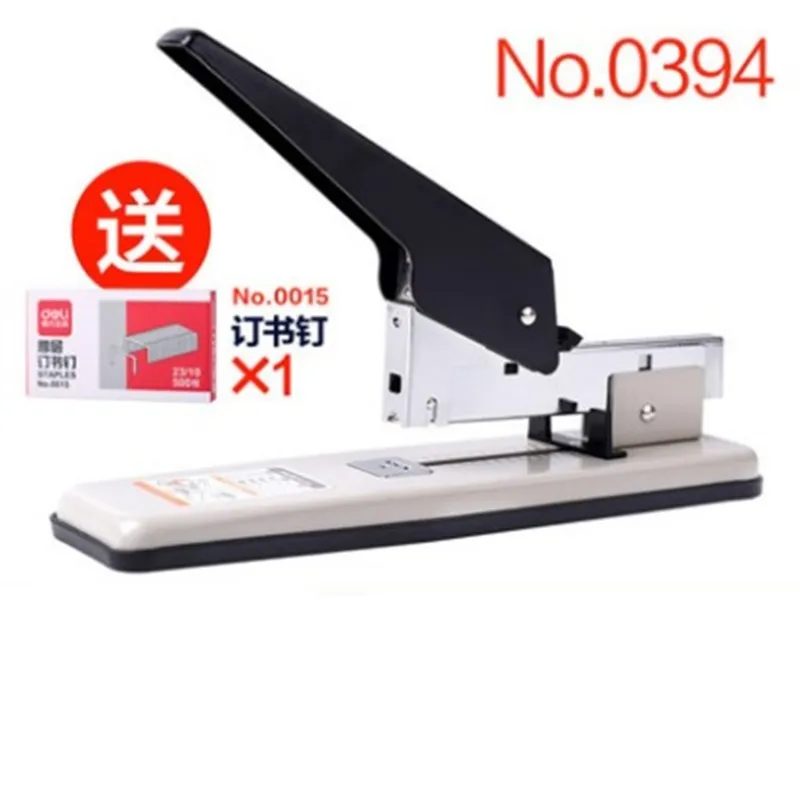 

NO0394 Heavy Duty Stapler with 500pcs 23/10 Staples, 80 Sheet Capacity For Office Home