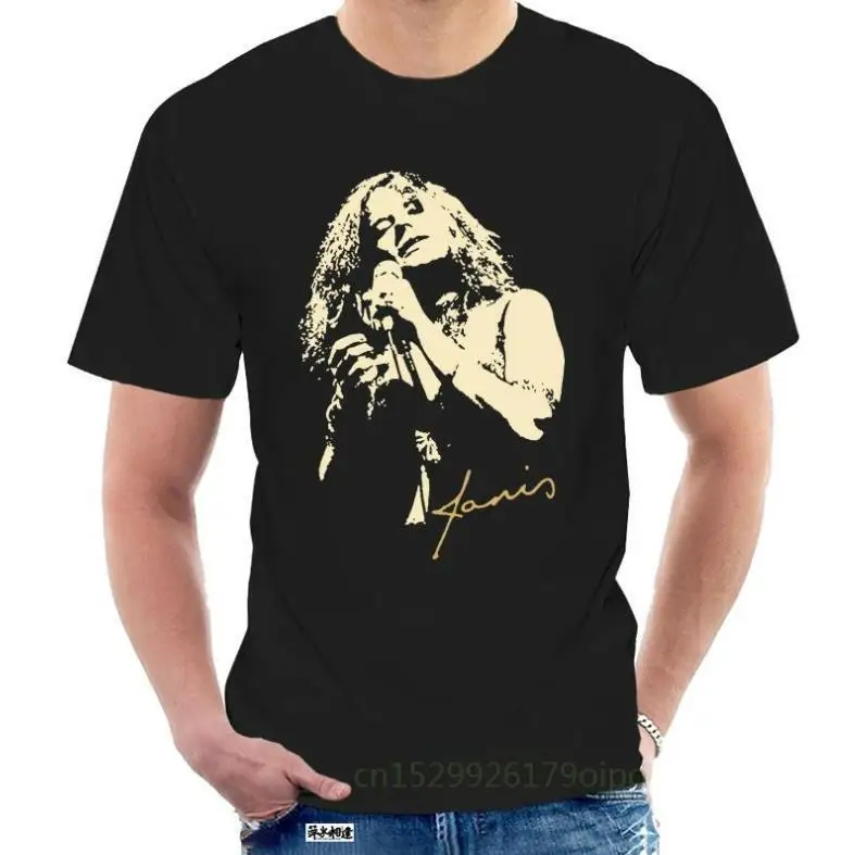 Men T Shirt Janis Joplin Short Sleeve T shirt, DAD GIFT Full Size Gift For Fans,