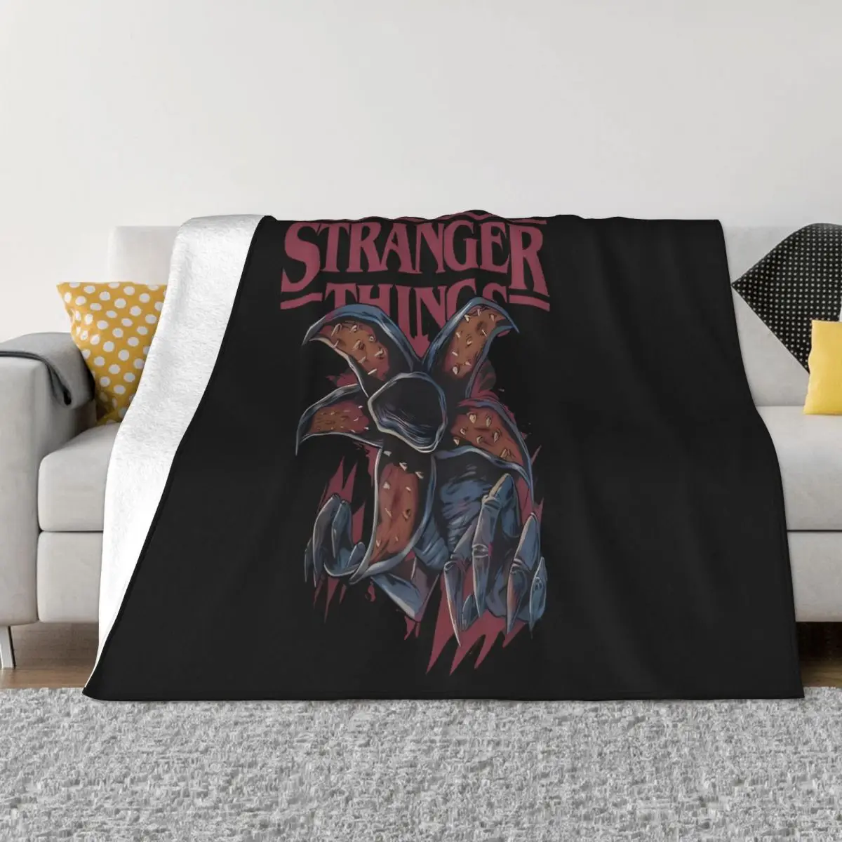 New The Demogorgon Classic American Funny Anime Knee Blanket Quilt For Bed Blankets And Throws Throw Blanket