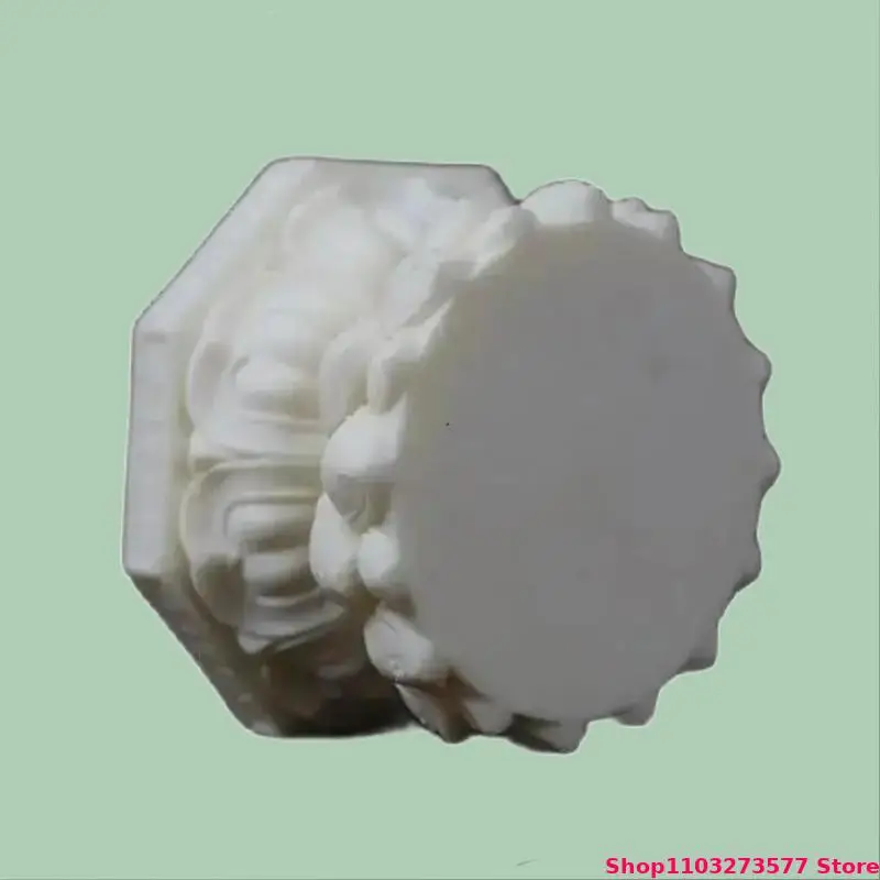 Natural Ivory Fruit Crafts Carving Decoration Base Micro Model Sculpture Display Bases Flower Pot Plant Base Figure Base