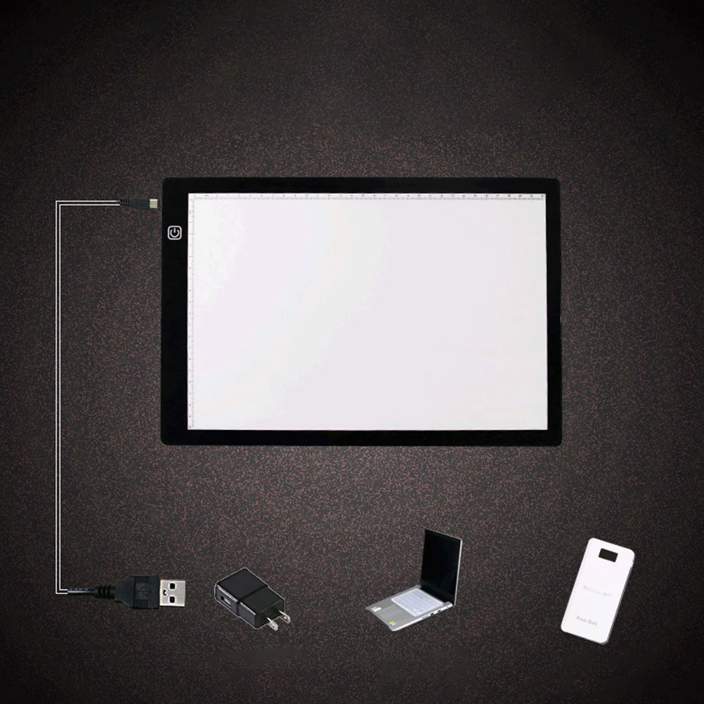 

A4 Led Drawing Pad Magnetic Light Box For Tracing Sketching Calligraphy Animation Embossing Scrapbooking Thin Lightweight