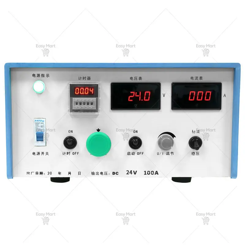 High Frequency Switching Rectifier Electroplating Electrolytic Oxidation Zinc Plating Chrome Plating Rectifier 5A 10A 30A 12V