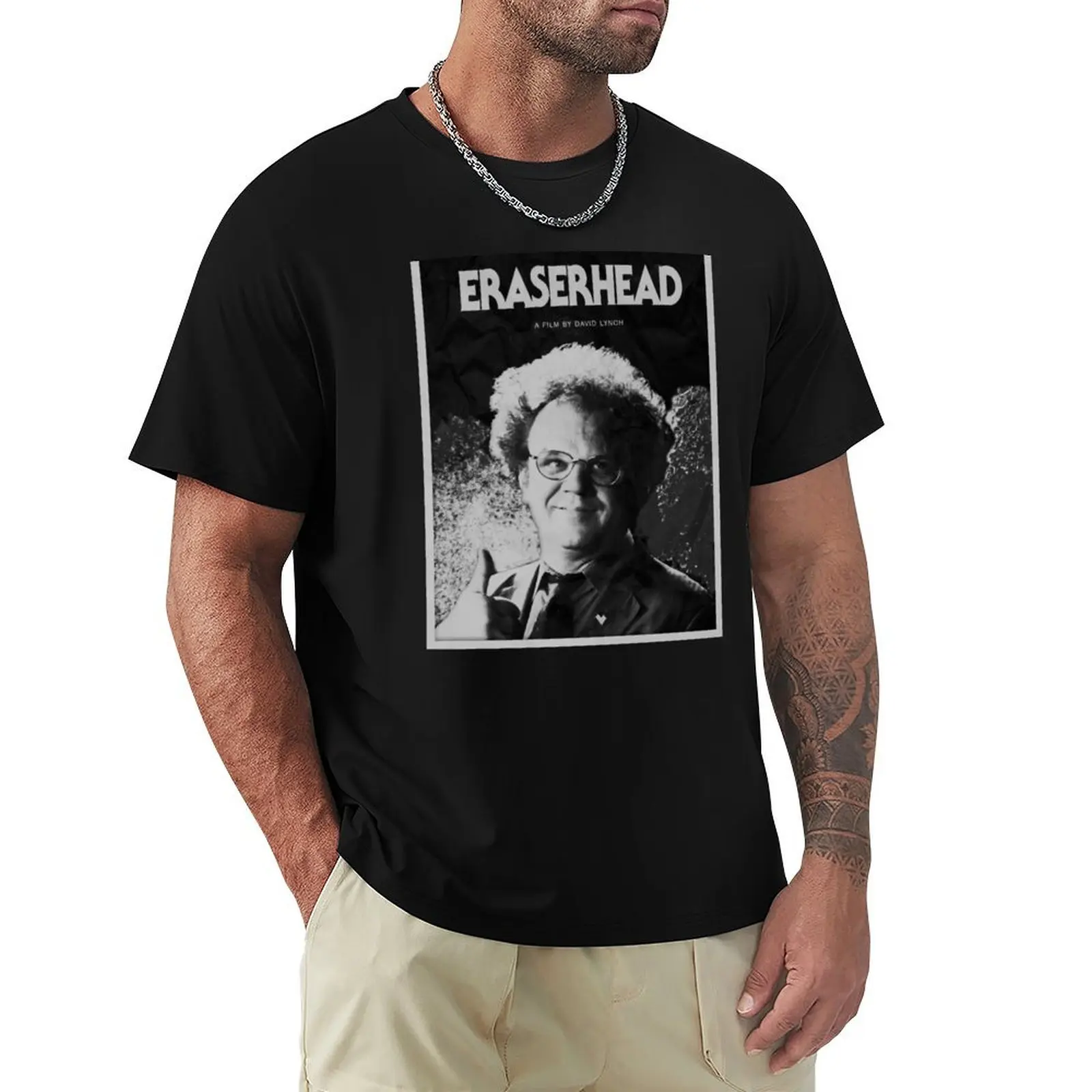 

Dr Steve Brule x Eraserhead parody T-Shirt Summer Casual Loose T-Shirt