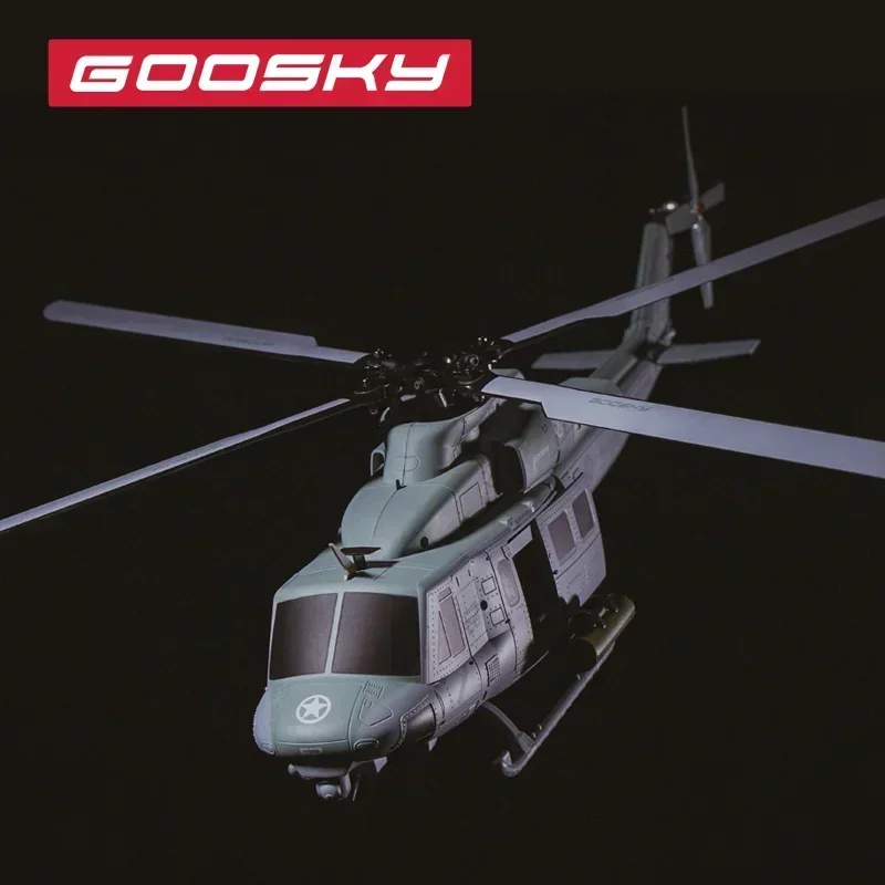 W magazynie Goosky Legend E2 Bell UH-1Y Venom Model helikoptera helikopter profesjonalny zdalnie sterowany model samolotu zabawka S2