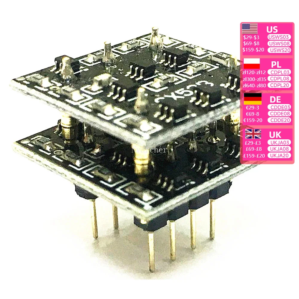 Nvarcher 1 PCS SX52B Fully Discrete Dual op-amp Module opa1612 Chip For Pre-amplifiers Audio DAC Headphone AMP