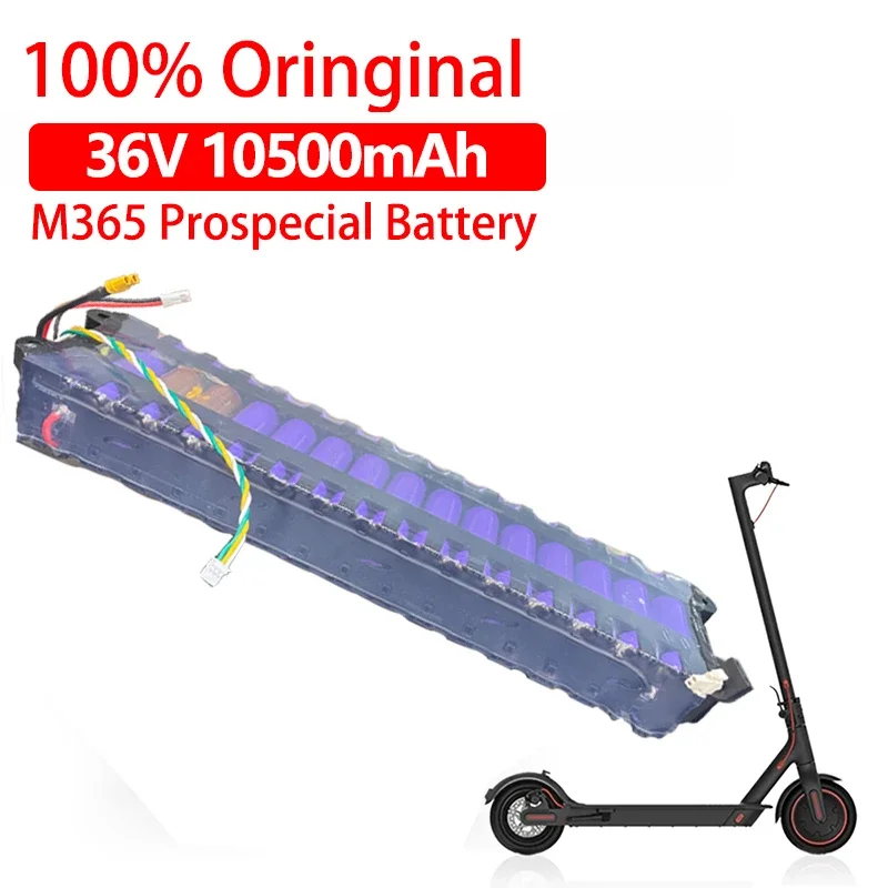 

36V10Ah 10S3P 18650 Lithium Battery Pack 600W 42V for Xiaomi M365 Pro Ebike Bicycle Scooter Inside with 20A BMS XT60