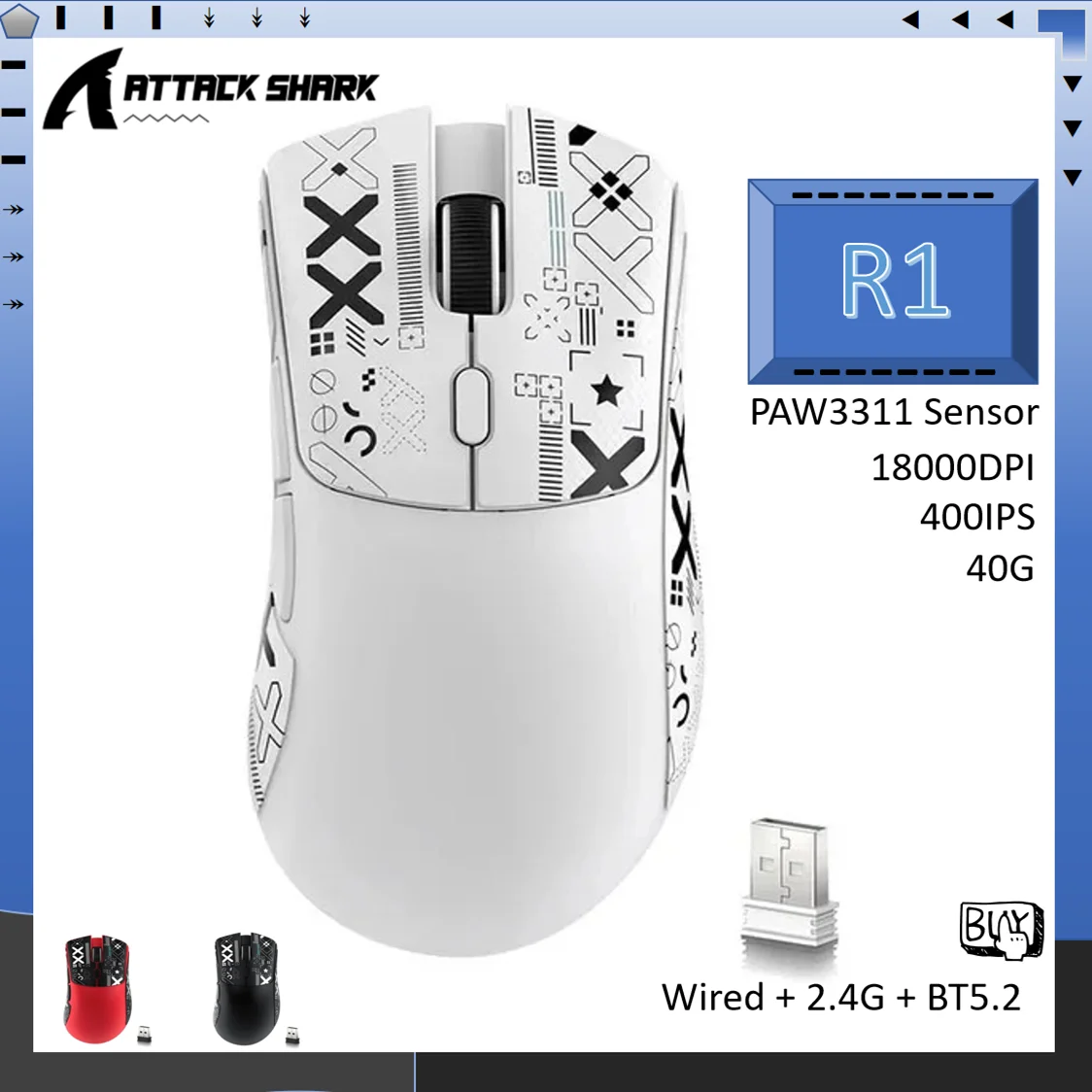 Attack Shark R1 Gam…