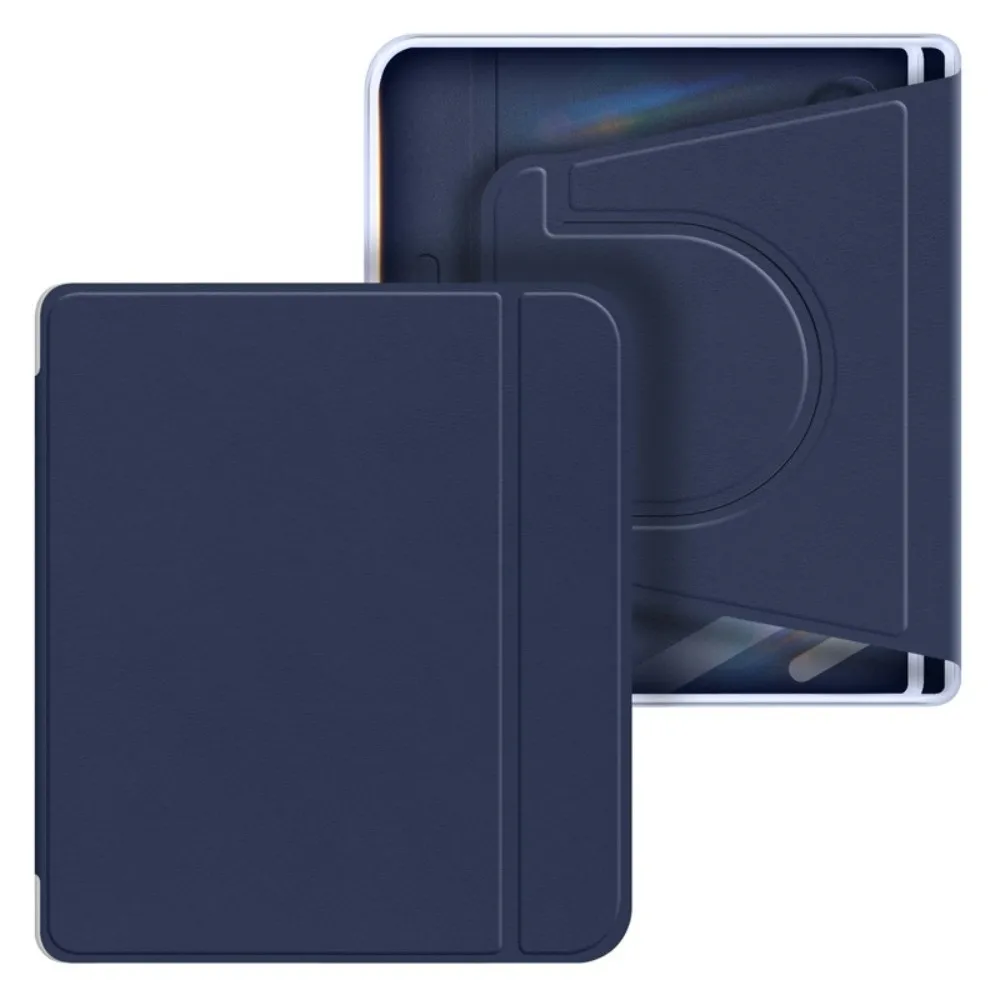 Auto Wake Sleep E-Reader Case with Pencil Slot Magnetic Rotating Stand Case Acrylic for KOBO Libra Color/2 7 inch 2024