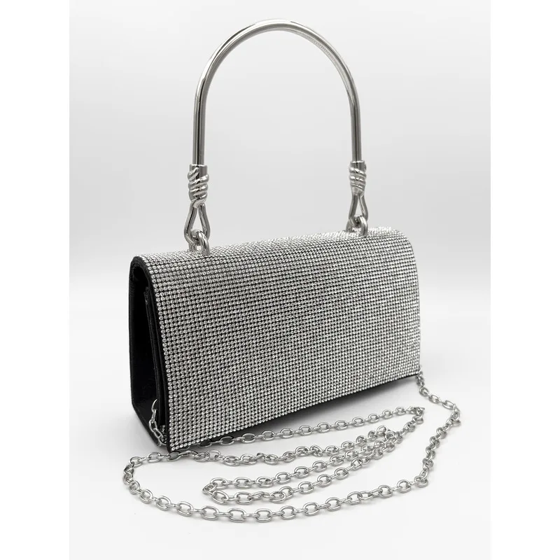 Sac à bandoulière diamant brillant pour femme, sacs à main décontractés, sac messager polyvalent, luxe lancé, haute qualité, proche Y2k, nouveau