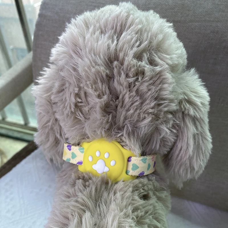 ل Airtag حالة وقائية غطاء سيليكون لطيف مناسبة ل طوق الكلب القط مكافحة خسر المضادة للخدش المضادة للسقوط مستلزمات الحيوانات الأليفة #5