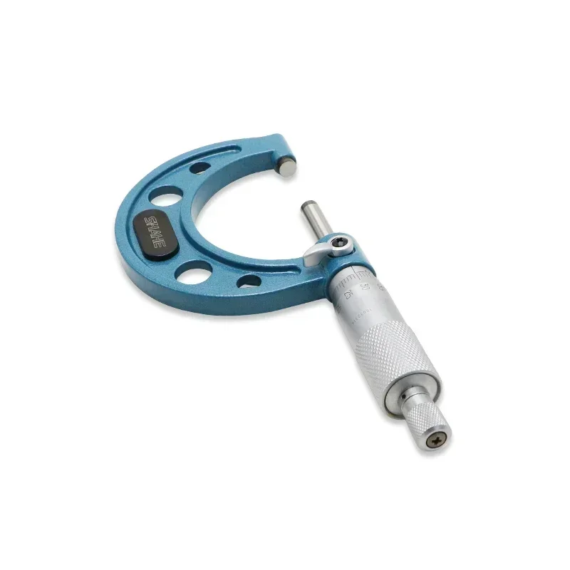 SHAHE High Quality Metric Micrometer 0.01 mm Blue Outside Micrometer 0.01 mm Caliper Measuring Tools