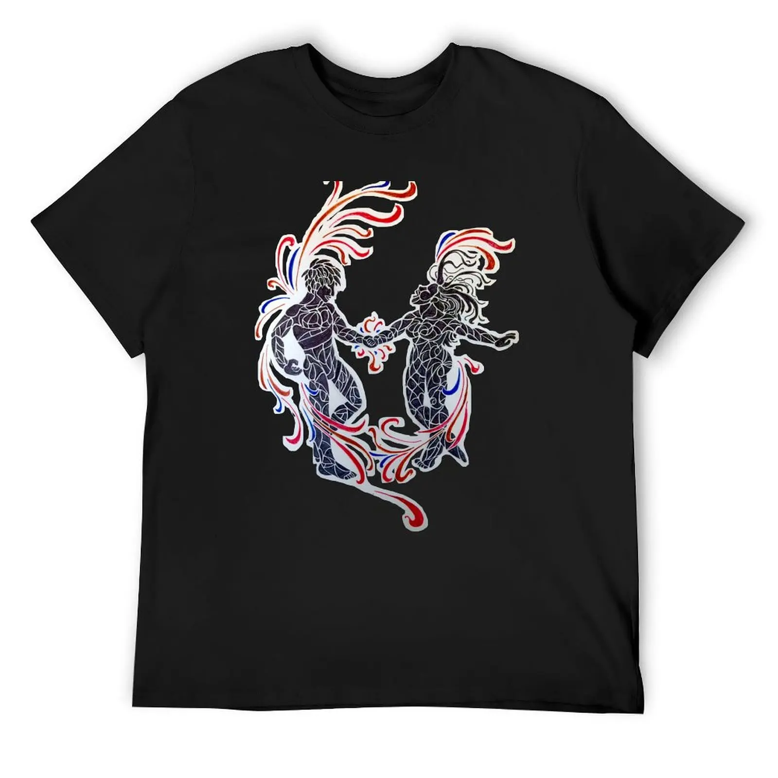 

Dancing With Fire T-Shirt summer top oversize t-shirts man customs design your own man t shirt luxury clothes men