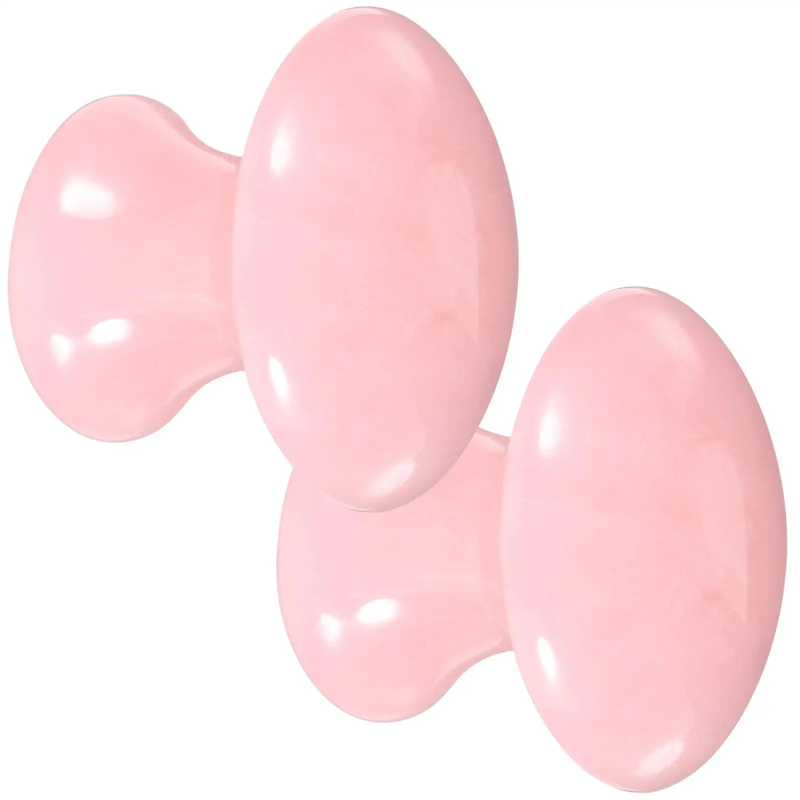 

2Pcs Mushroom Resin Face Pink Color Face Massage Scraping Facial Scraping for Use Home Office
