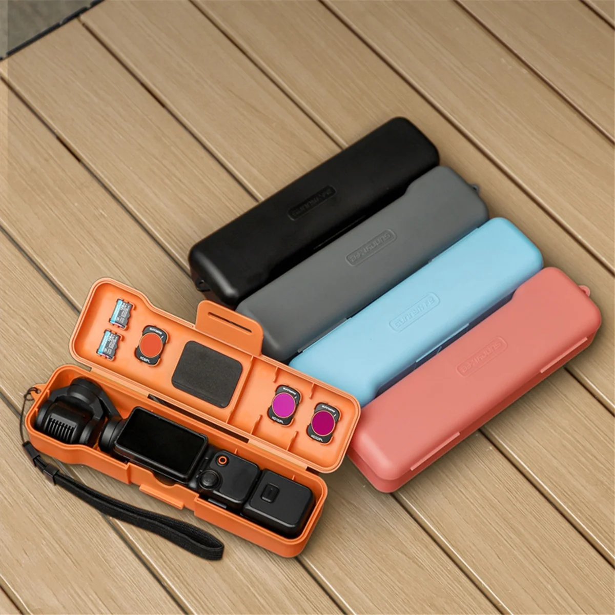 

AB01 for 3 Storage Case Shockproof Protective Case Portable Carrying Bag Travel Handbag Grey