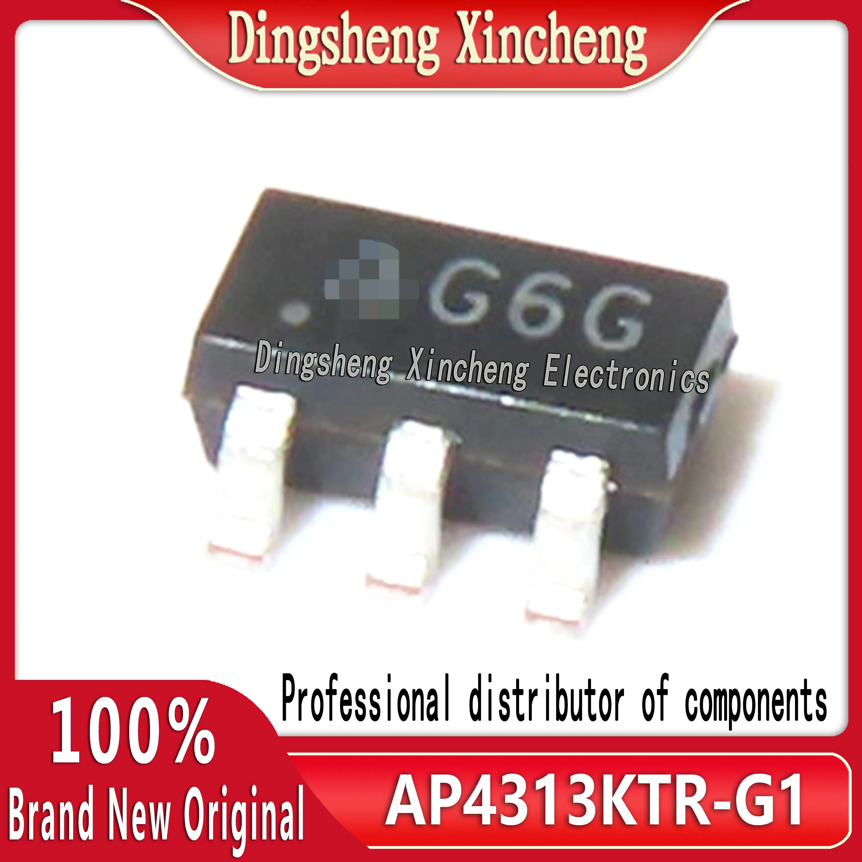 New original AP4313KTR-G1 SOT23-6 pin screen printed G6G output 50m switch power chip