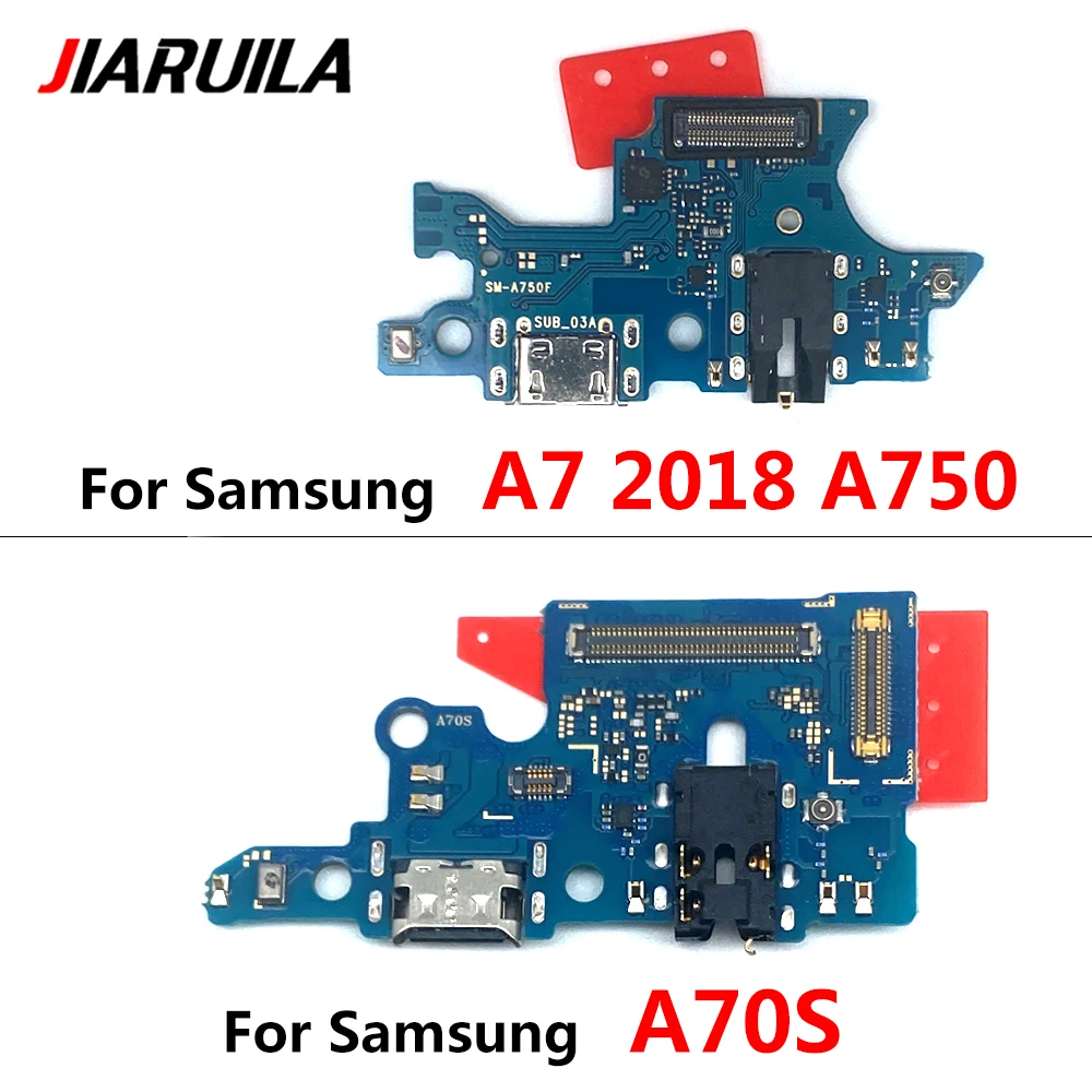 USB Charging Board Charging Port Flex For Samsung A02S A03S A12 A02 A30S A50S A01 Core A10S M15 M16 A20S M12 M14 A7