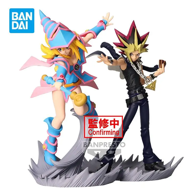 

In Stock Original BANDAI Banpresto Yu-Gi-Oh! ATEM Black Magician Girl PVC Anime Figure Action Figures Model Toys ﻿ ﻿
