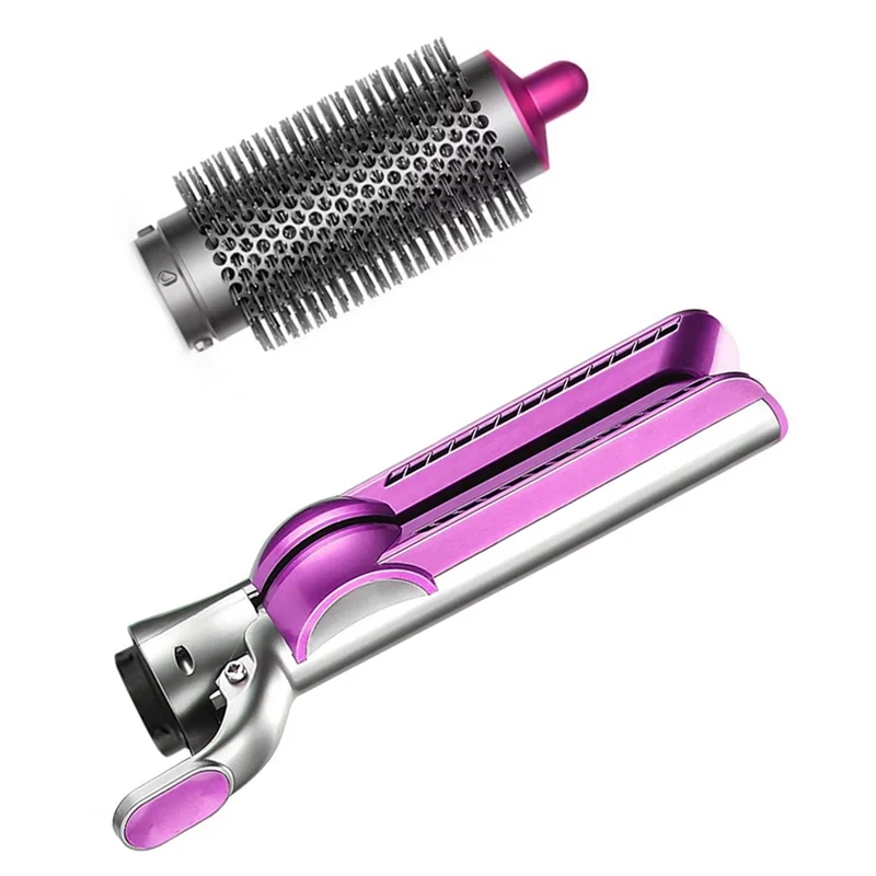 

LITE-For Dyson Airwrap Styler HS01 HS05 HS08 Compatible Round Brush& Airflow Attachment Set For Hair Curling For Smooth Hair Sty