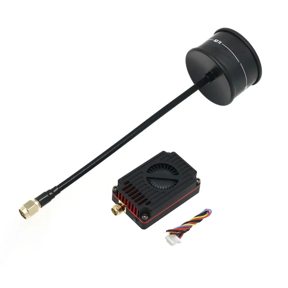 RUSHFPV 1.3G 1.2G 4W VTX  Video Transmitter Switchable Long-range 1.7dBi RHCP SMA Antenna Transmission Module For RC FPV Drone