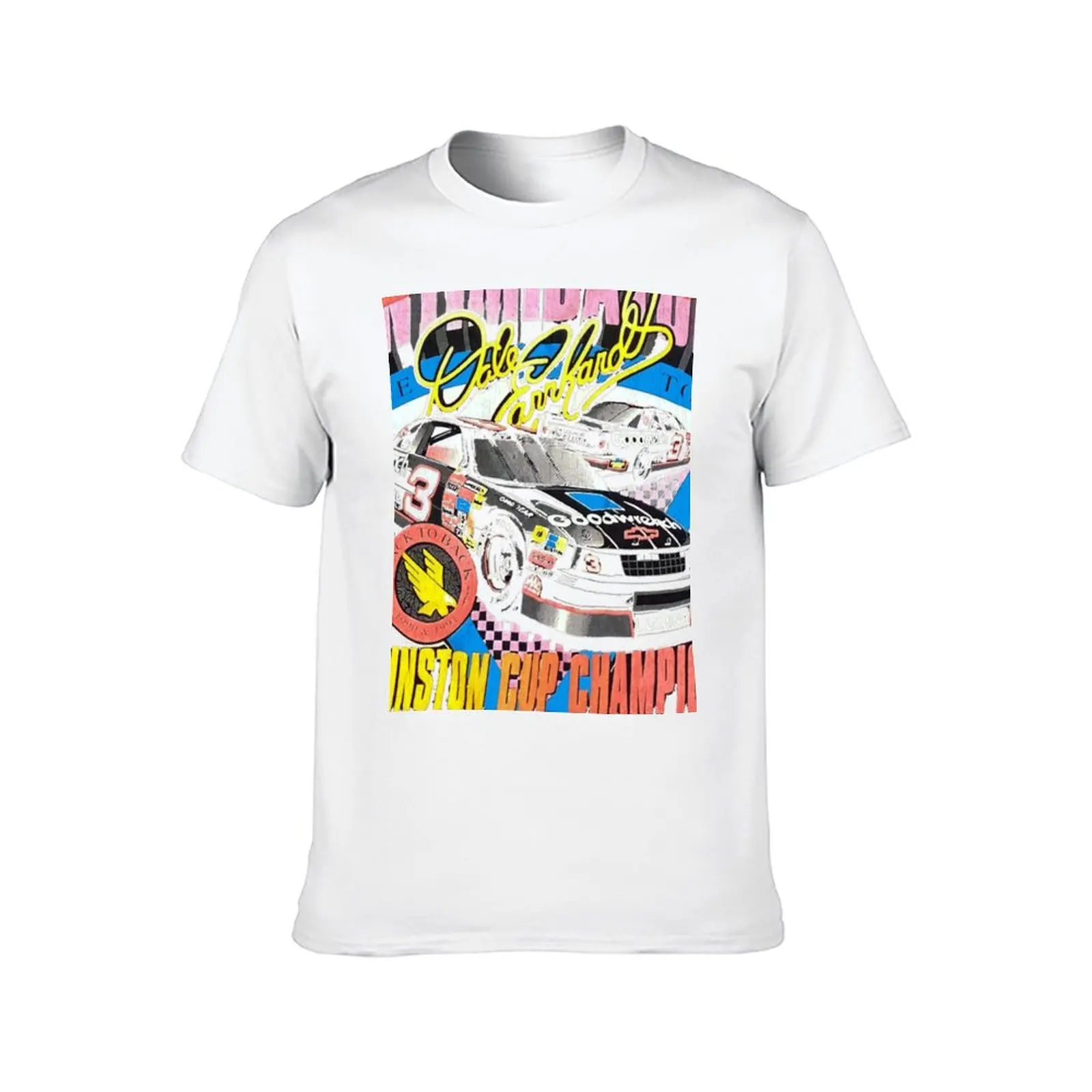 Dale Nascar Intimidator Vintage Essential Funny T-Shirt t shirt custom print black cotton t-shirt plain for man package T-Shirt