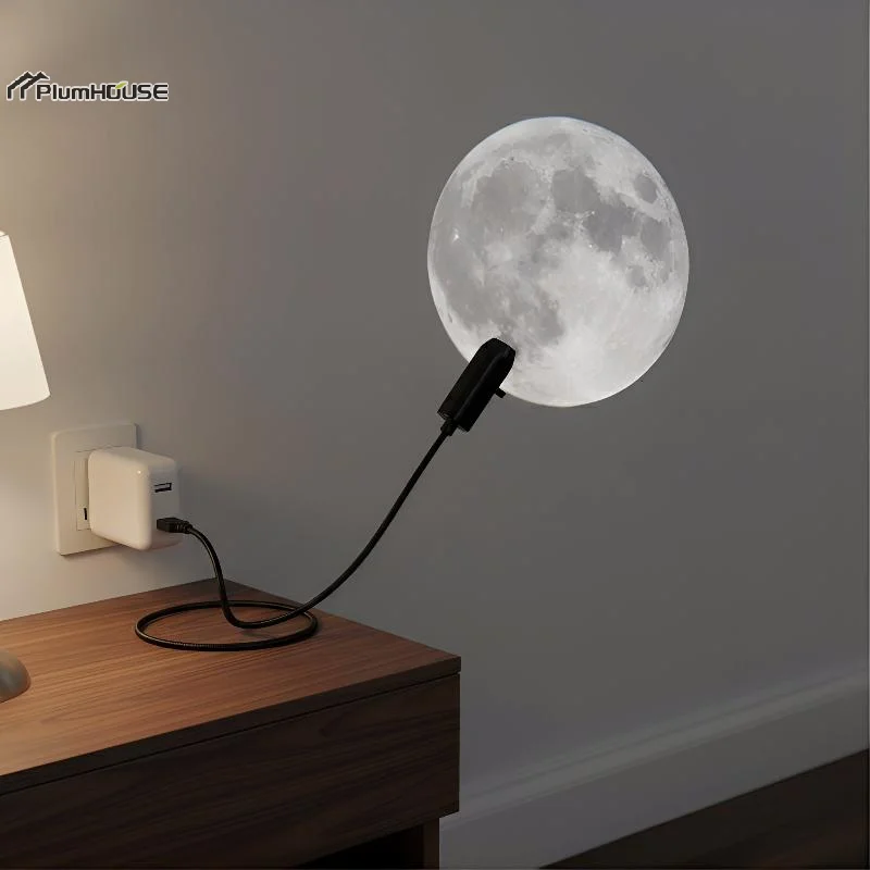 6/9pcs  LED USB Projector Light Planet Butterfly Projection Patterns for Bedroom Night Home Mood Lighting