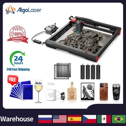 AlgoLaser Alpha 22W Large Laser Engraver with Auto Air Assist and 400x400mm Working Area High Accuracy Laser Engraving Machine