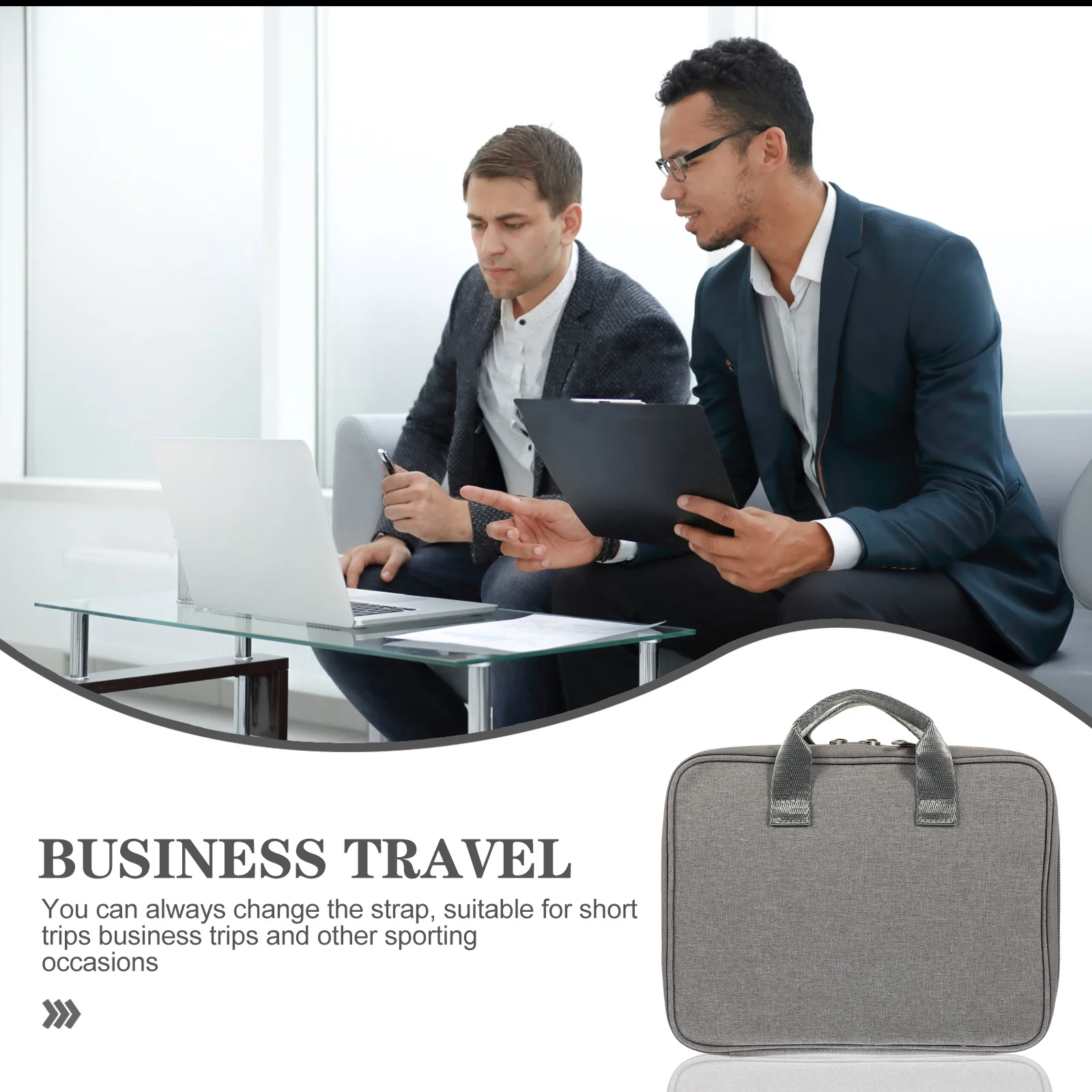 

Handheld Large Capacity Watch Strap Organizer Durable Multi-Use Storage Bag Lightweight Watch Band Holder Travel Case