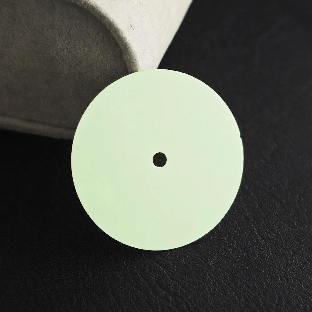 28,5 mm leuchtendes, reinweißes, mattes Zifferblatt, passend für NH35 M8215 E2824 Uhrwerke, Zubehör, Ersatzteile für Herrenuhren – Detail 2
