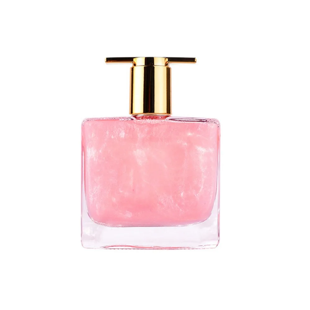 アイドルにインスピレーションを得たグリッター香水 - ゴールドグリッター女性用香水、長持ちするフレッシュで軽い香り