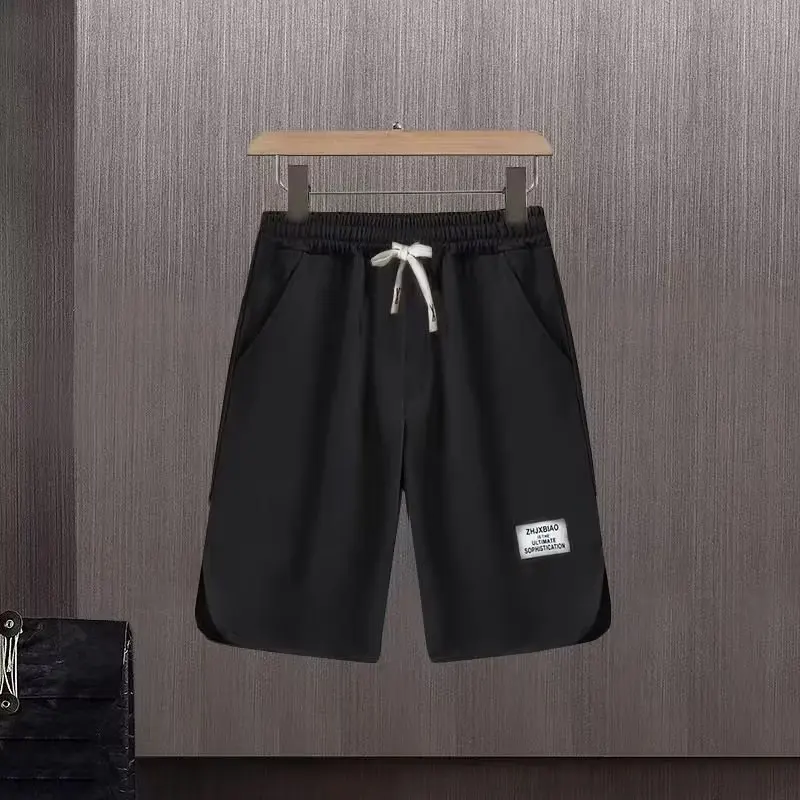 Cross-Border2024Shorts Men's Loose Bermuda Shorts Summer Thin Fashion Brand Basketball Sports Quick-Drying All-Match Cropped Pan