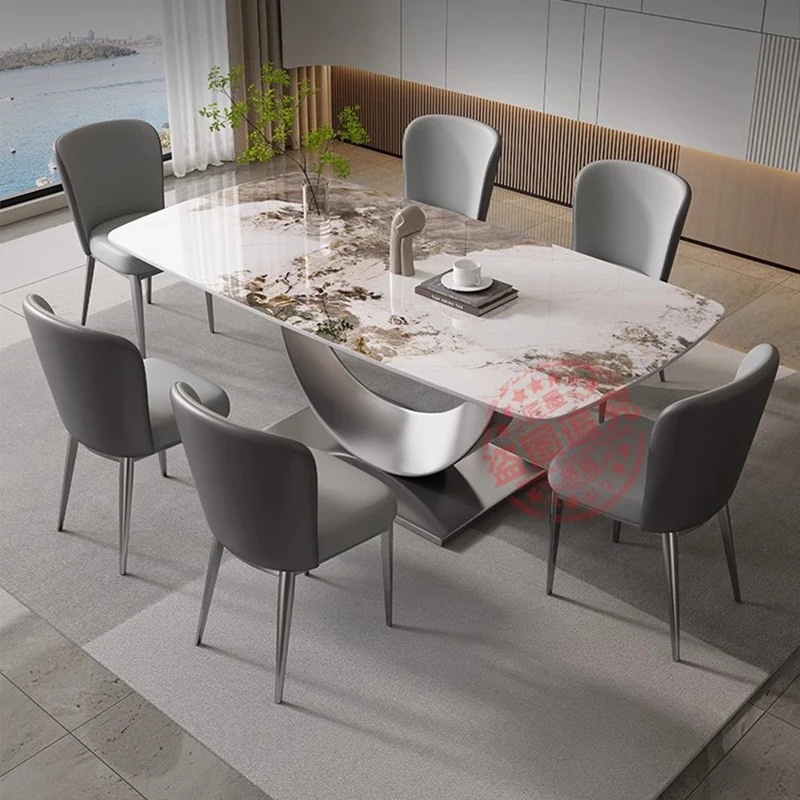 Lounge Coffee Dining Table Restaurant Side Luxury Writing Computer Gaming Dining Table Service Muebles Living Room Furniture