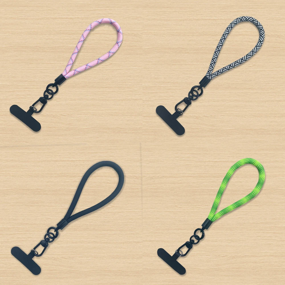 New Creative Rotating Phone Lanyard Anti-lost Security Wrist Band Universal Portable Keychain Hanging Fashions Phone Chain Rope