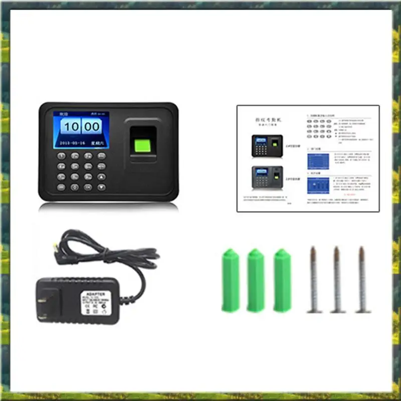 ABGZ Plastic Attendance Machine Biometric Attendance System 1000 Fingerprint Capacity Support USB Driver Download AU Plug