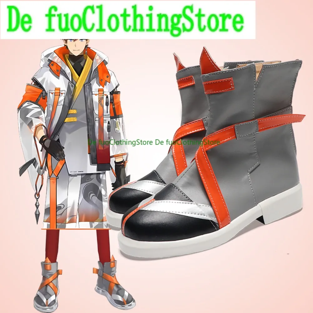 

DefuoClothing Kitami Yusei Cosplay Shoes Virtual Streamer Anime Games Halloween Costumes Party Props Shoes