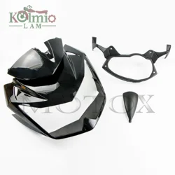 Fit Fit for Kawasaki Motorcycle Z750 Z-750 2007 - 2012 Accessories Upper Front Head Neck Headlight Cover Fairing Cowl Nose