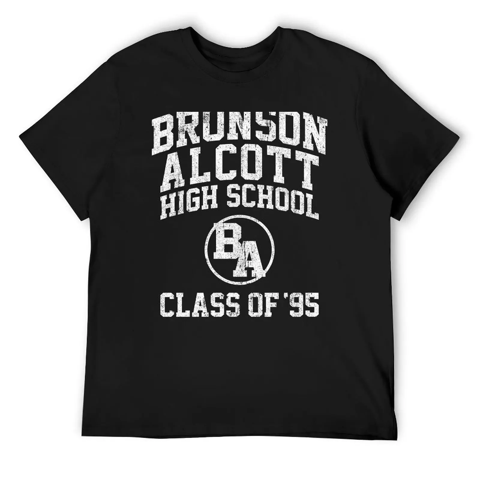 Bronson Alcott High Class of 95 - Clueless T-Shirt summer top custom shirt for a boy cheap stuff shirts men