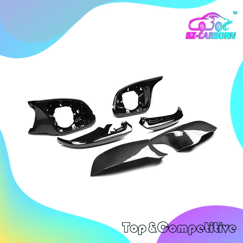 

2012-2019 For BMW 1 2 3 4 Series F20 F21 F22 F23 F30 F35 F34 F32 F33 F36 E84 I3 F87 M2 Mirror Cover Caps ABS/Real Carbon Fiber