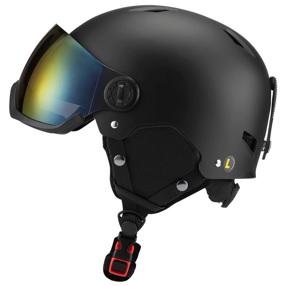 แว่นตาและหมวกกันน็อคสกีแบบครบช - Ski Helmet With Integrated Visor บทวิจารณ์และราคา