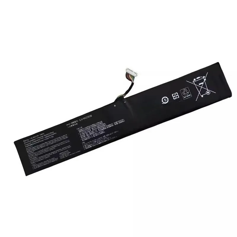 15.48V 4780mAh 74Wh High Capacity C41N2208 Battery for ASUS ROG Ally RC71L PC71L NR2301L (2023) Z1 Extreme Gaming Handheld