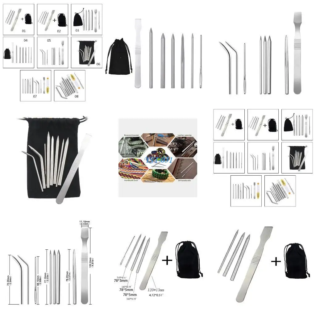 

E15A Smoothing Tool Umbrella Rope Knotter Tools Fit for DIY Craft Supplies