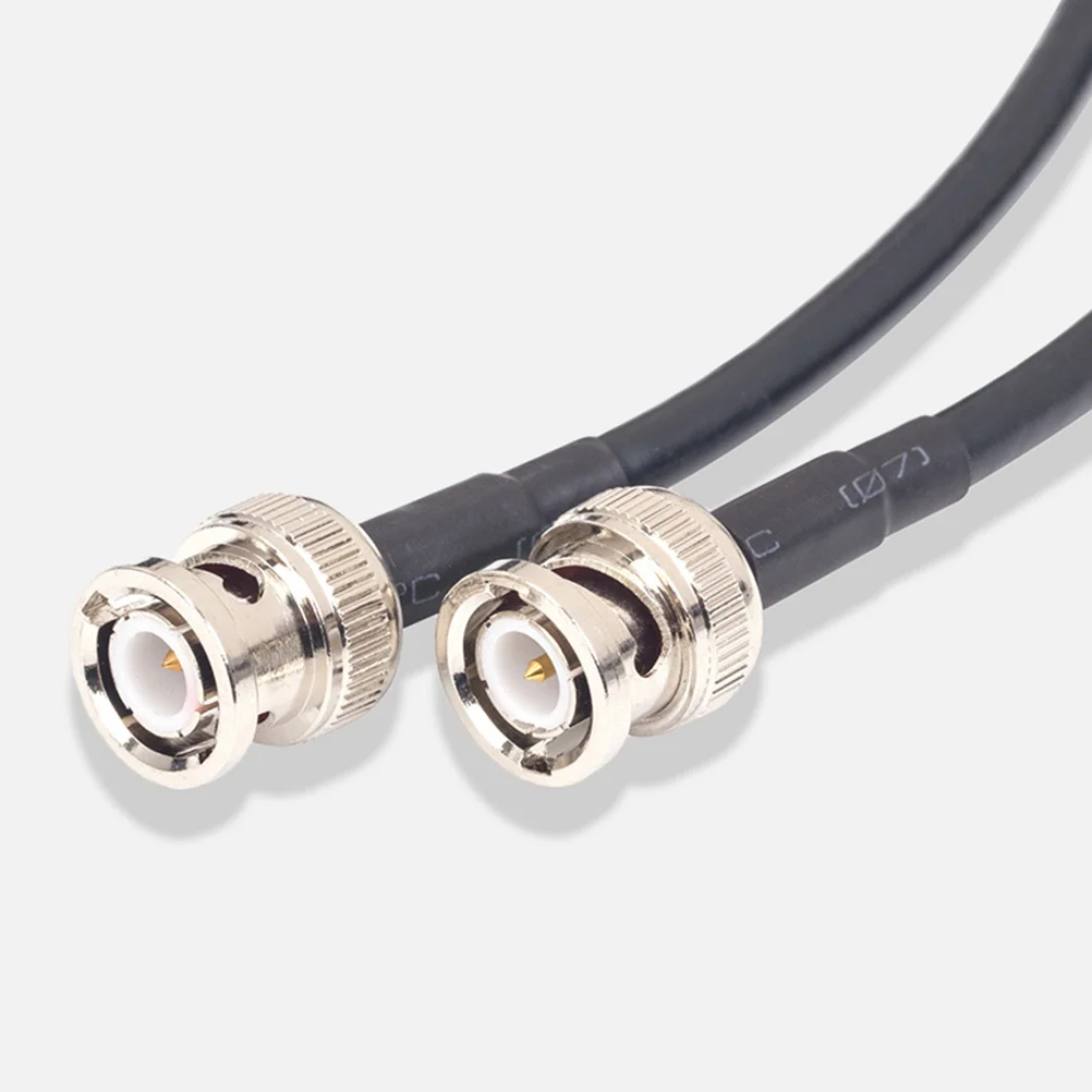 

10M Male Coaxial Cable Low Loss Rg58 Replacement High Coverage Nickel Plated Gold Contacts Equipment Cable