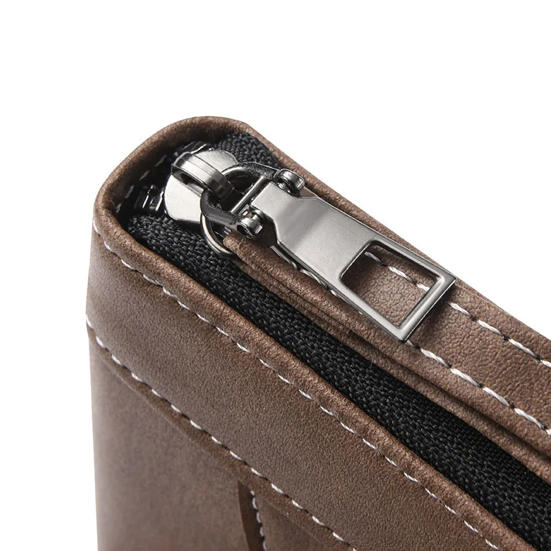 Men's Wallet Vintage Long Wallets Multi Card Holders Coin Purses  PU Leather Wallet Large Capacity Suit Bag billeter cartera