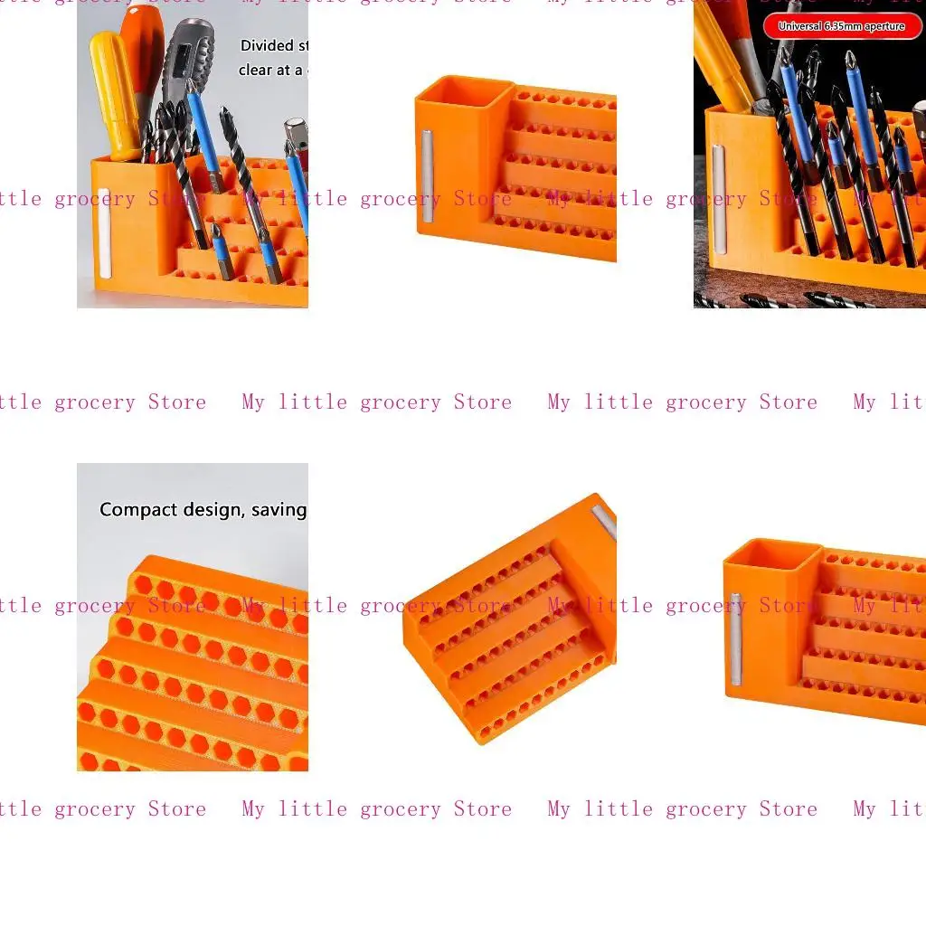 D5BD Chủ sở hữu bit chuyên nghiệp Giải pháp lưu trữ nhỏ gọn cho công cụ 1/4 inch