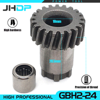 Gear Replace For GBH2-24 GBH 2-24 Electric Hammer 21 26 Teeth With Needle Fit 5 6 Teeth Armature Power Tool Spare Parts Good