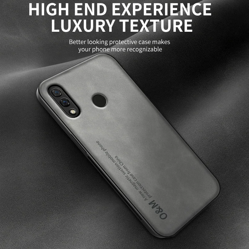 Luxury Magnetic Leather Phone Case For Honor 8X 9X Play 9 10 20 Lite 30 Pro 10i 30i Nova 3 3i 5T Build-in Magnet iron Soft Cover