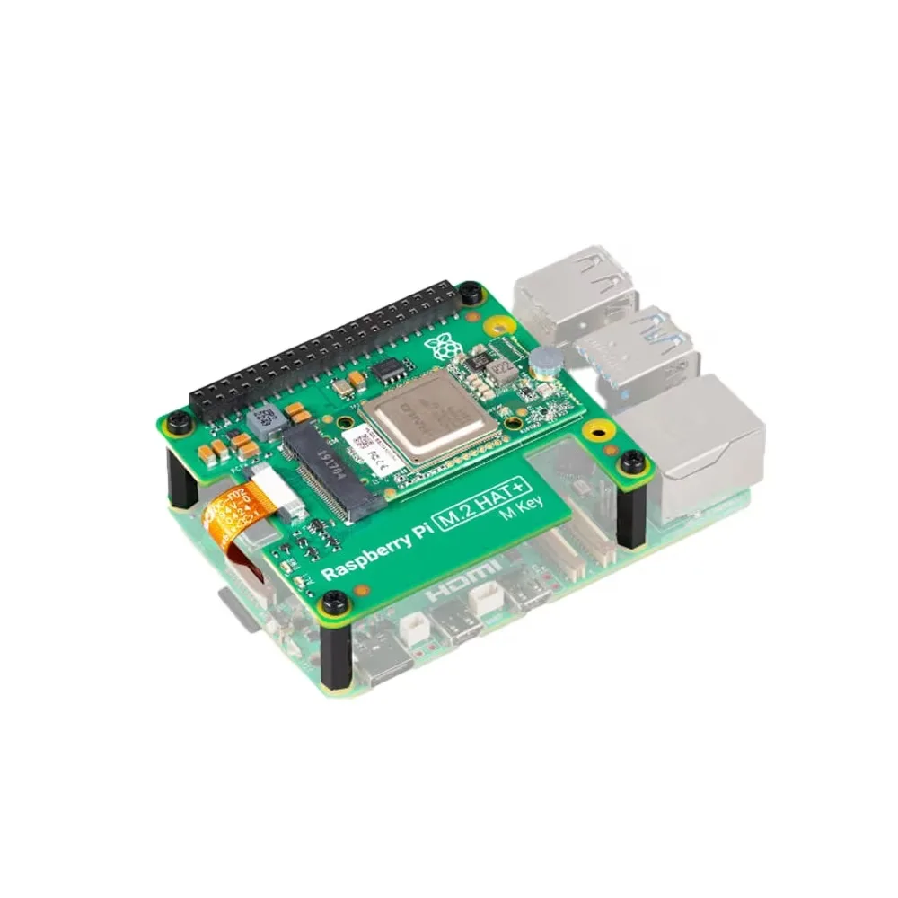 Raspberry PI 5 AI KIT HAILO8L AI Module M.2 HAT+ Expansion Board RPI Hailo-8L Module New Verson AI Kit