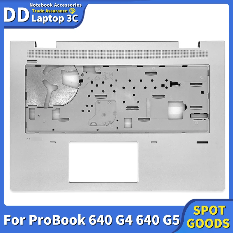 

New For HP Probook 640 G4 640 G5 L09603-001 Palmrest Top Upper Cover Replace Laptop Shell Case Accessories Silvery