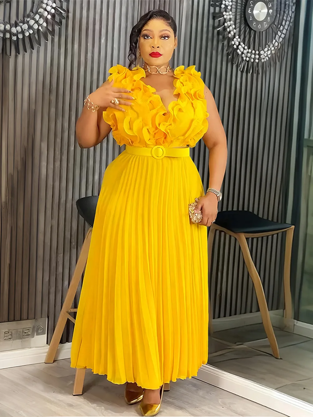 

Customized Wedding Party Prom Evening Dresses Dubai African Women Luxury Sequin Flower Mermaid Gown Long Dress Elegant Ladies Bi