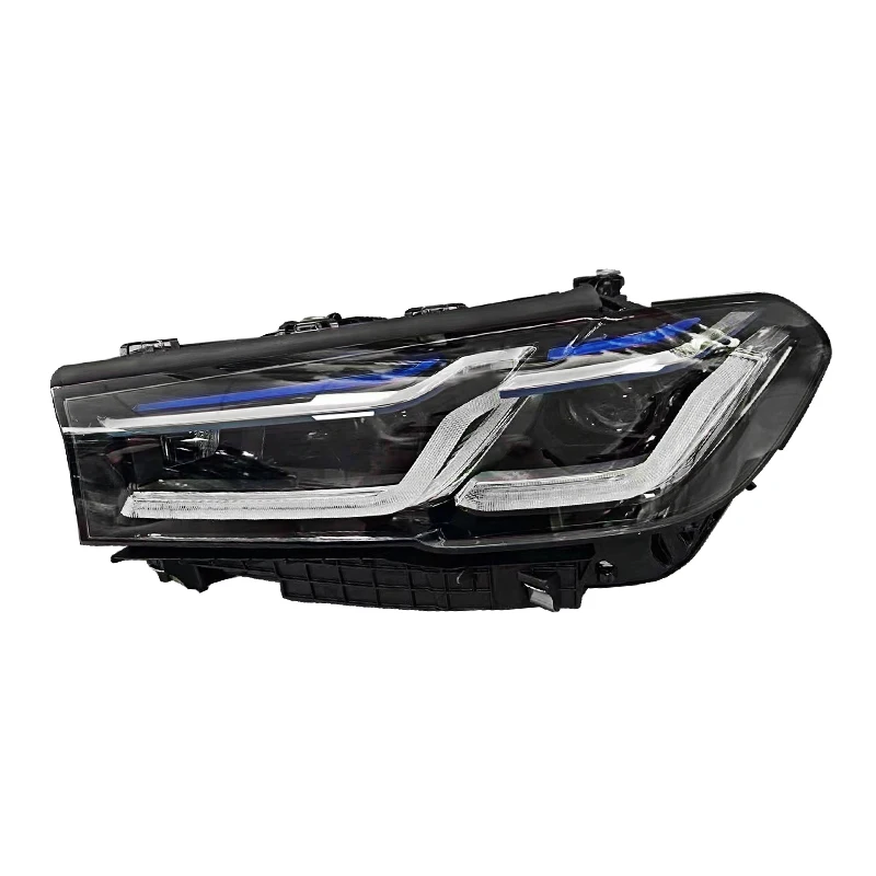 For 2021 New BMW 5 Series G38 Laser Headlamp Assembly with Low Rise, Old Change, New Blue Daylight M5 Thunder Edition